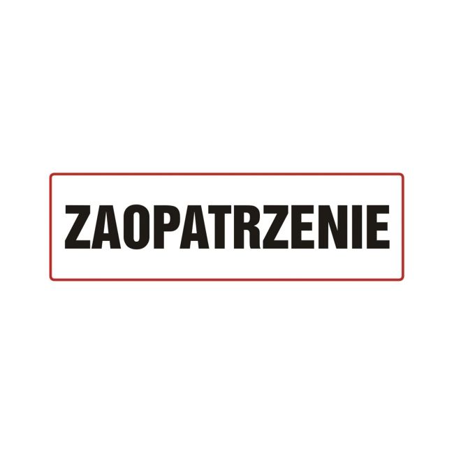 Znak Zaopatrzenie