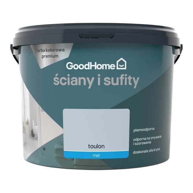 Farba GoodHome Premium Ściany i Sufity toulon 2,5 l