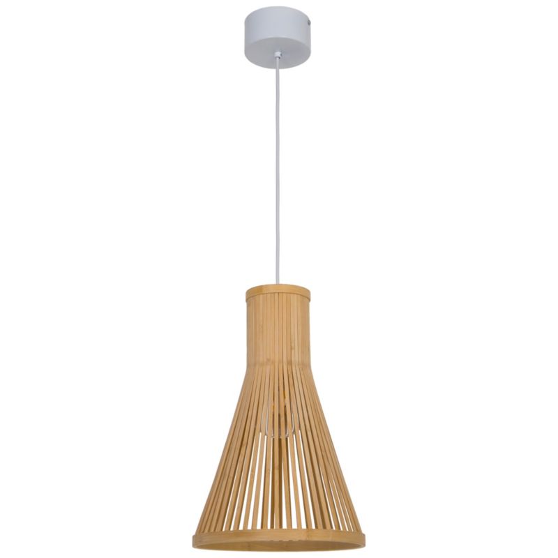 Lampa wisząca GoodHome Bendego 1-punktowa E27 natural