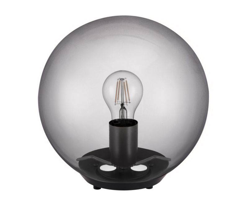 Lampa stołowa GoodHome Barool 1-punktowa E27 dymiona