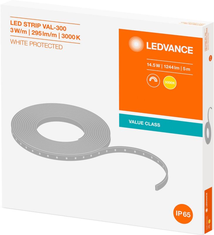 Pasek LED Ledvance 300 14,5 W 3000 K IP65 5m