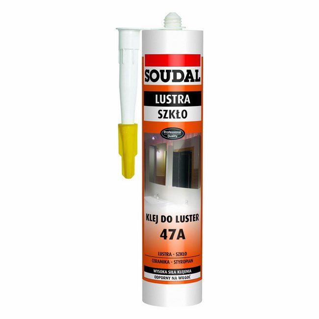 Klej do luster Soudal 47A 280 ml