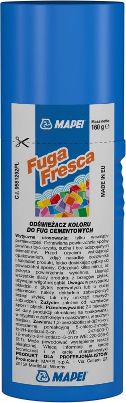 Odświeżacz koloru do fug Mapei Fresca 100 biały 160 g