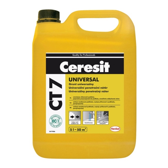 Grunt uniwersalny Ceresit CT 7 5 l