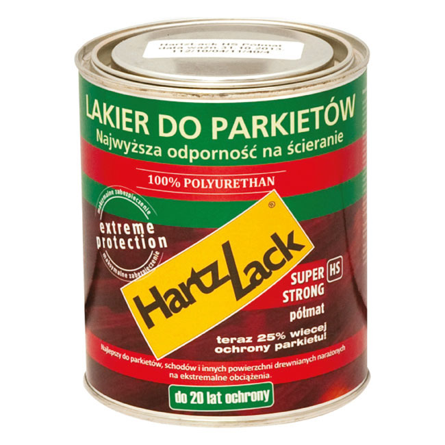 Lakier do parkietu HartzLack Super Strong połysk 0,75 l