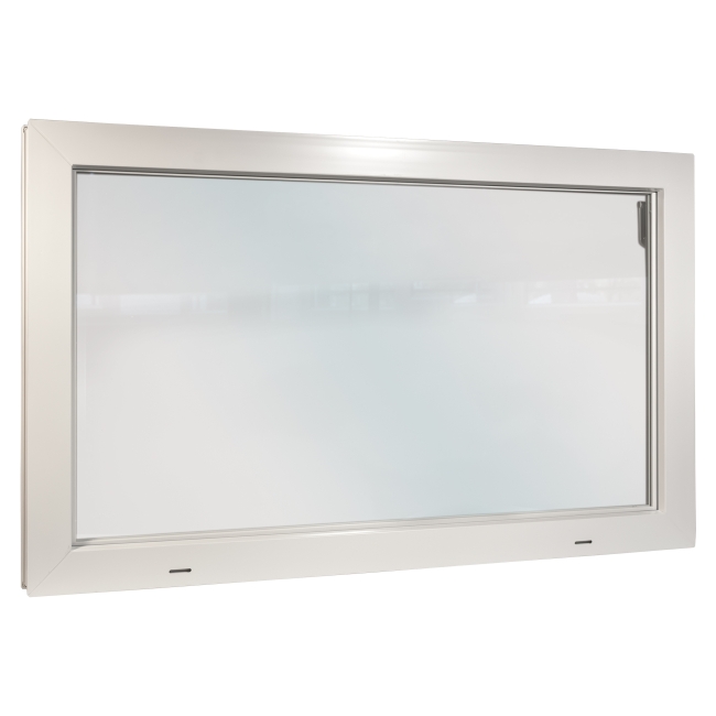 Okno gospodarcze ACO PVC 100 x 60 cm białe