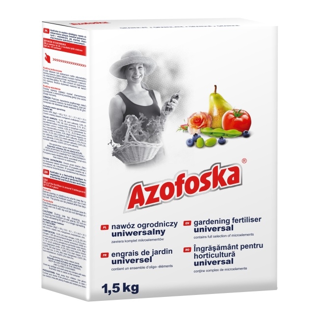 Nawóz uniwersalny Azofoska granulowany 1,5 kg