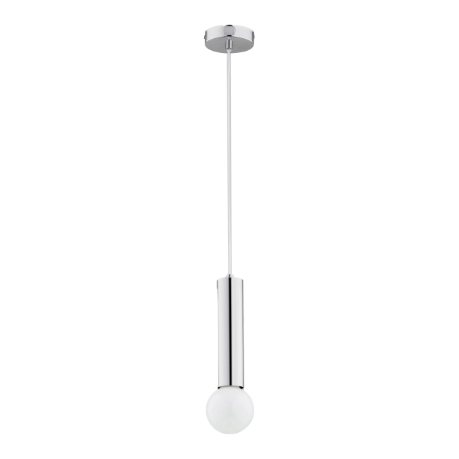 Lampa wisząca Alfa Jazz 1-punktowa E27 chrom