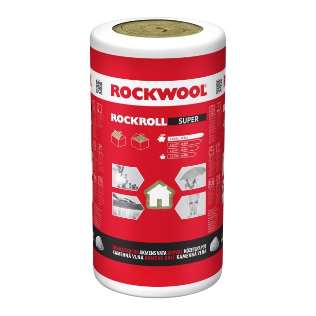 Wełna Rockwool Rockroll Super 100 mm 5 m2