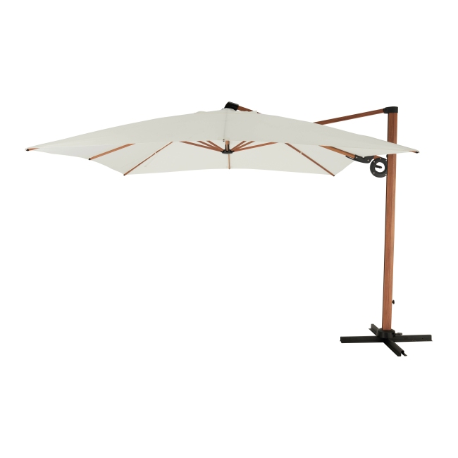 Parasol GoodHome Naya 3 x 3 m biały