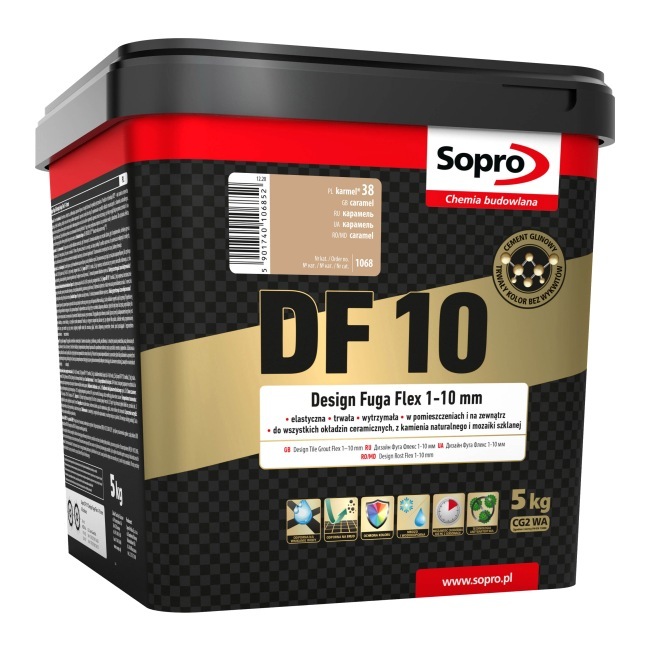 Fuga Sopro Flex DF 10 karmelowa 5 kg