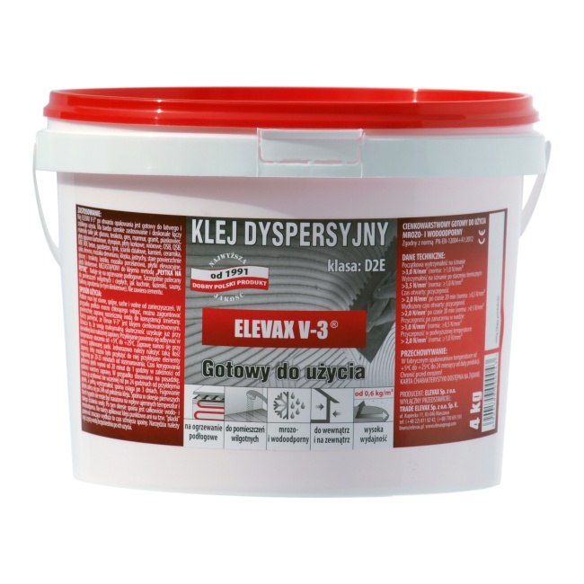 Klej dyspersyjny Elevax V-3 1,5 kg