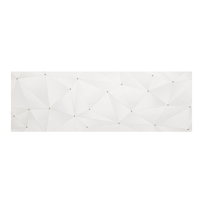 Dekor Brightwhite 30 x 90 cm gold shade