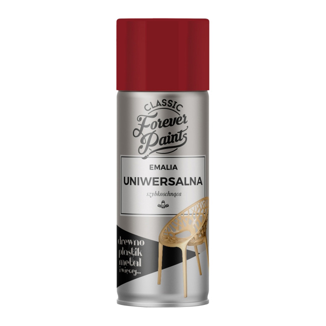 Emalia uniwersalna szybkoschnąca Forever Paints 400 ml purpurowa