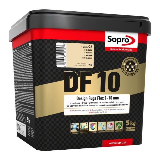 Fuga Sopro Flex DF 10 jaśmin 5 kg