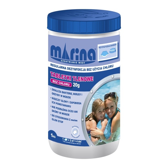 Tabletki tlenowe Marina 20g 1 kg