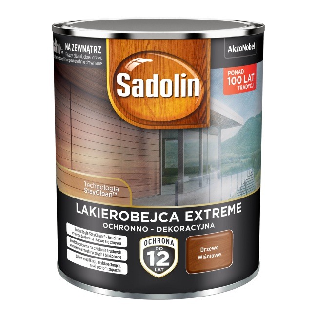 Lakierobejca Sadolin Extreme drzewo wiśniowe 0,7 l