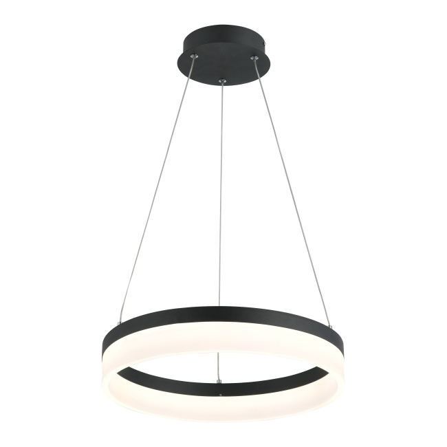 Lampa wisząca Cornelia 1920 lm 4000 K czarny mat