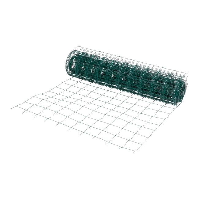 Siatka ogrodzeniowa zgrzewana 1 x 20 m oczko 100 x 100 mm zielona