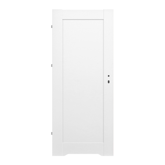 Drzwi z podcięciem Fado Pełny 70 prawe białe