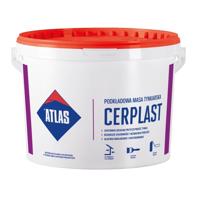 Podkład pod tynki Atlas Cerplast 15 kg