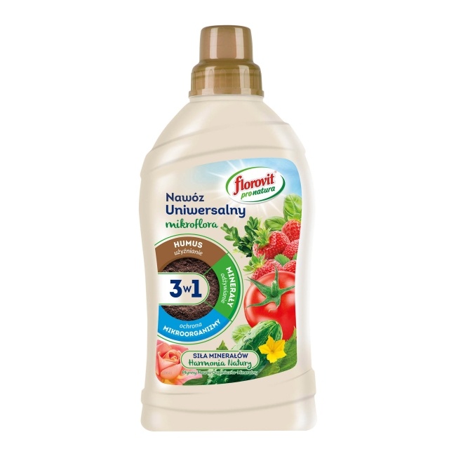 Nawóz uniwersalny Florovit pro natura płynny 1 kg