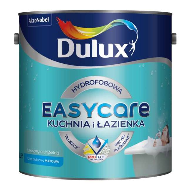 Farba Dulux EasyCare Kuchnia i Łazienka turkusowy archipelag 2,5 l