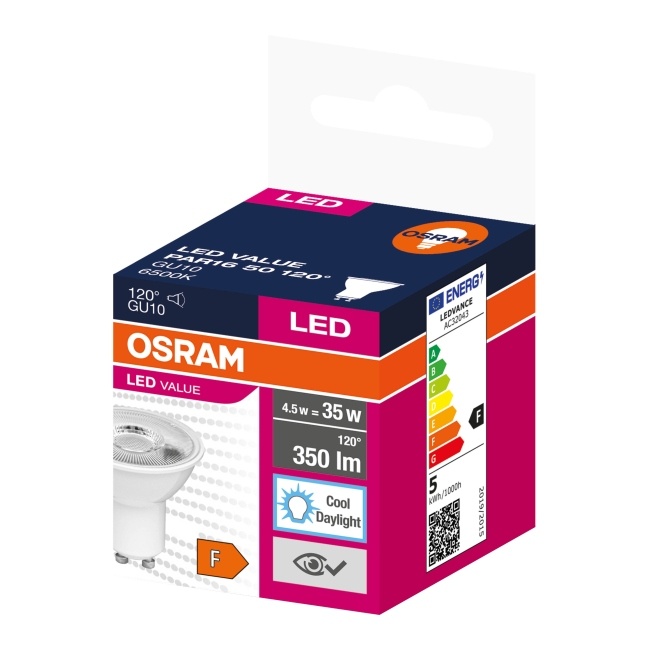 Żarówka LED Osram GU10 350 lm 6500 K 120°