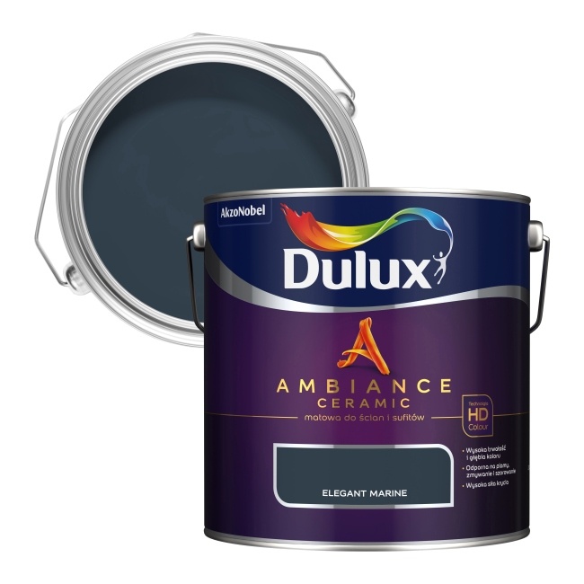 Farba Dulux Ambiance Ceramic elegant marine 2,5 l