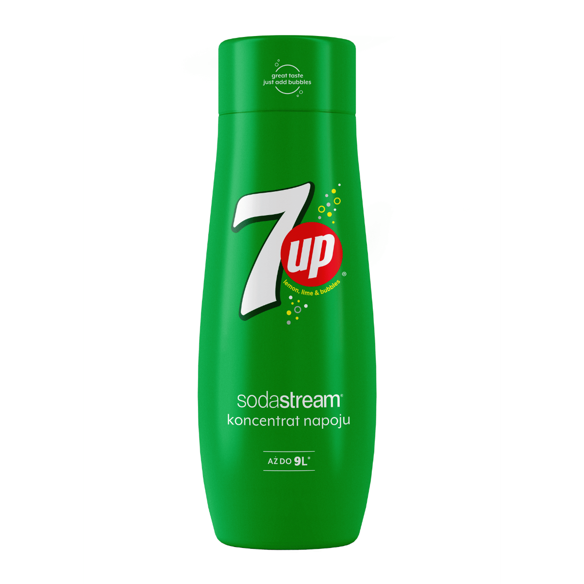 SodaStream koncentrat 7UP, do wody gazowanej. Sam produkuj smaczne napoje gazowane w domu lub firmie.