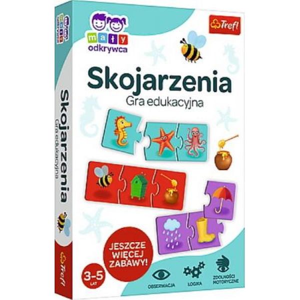 Trefl Gra edukacyjna Skojarzenia/ Mały Odkrywca