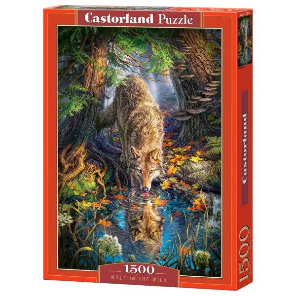 Castorland Puzzle 1500el. C-151707 WOLF IN THE WILD