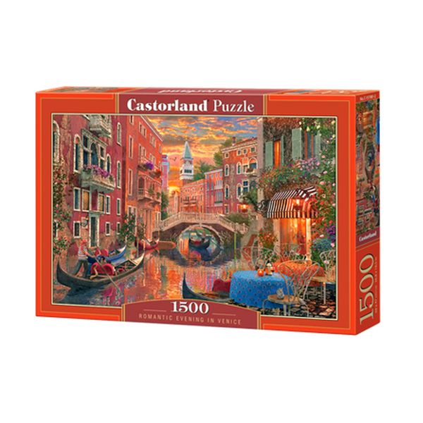 Puzzle 1500 el. Romantic Evening In Venice