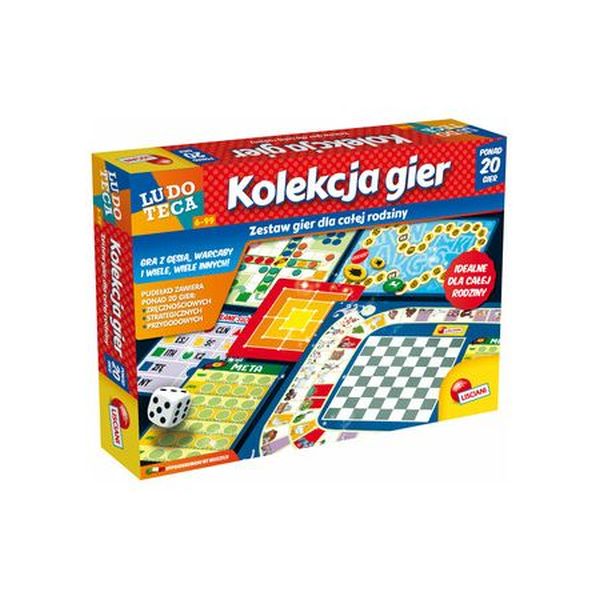 Kolekcjoner 20 Gier Ludoteca Lisciani