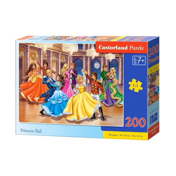 Castorland Puzzle 200 el. B-222018 PRINCESS BALL