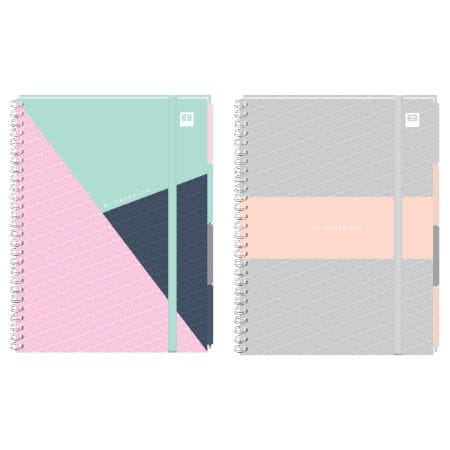 ORGANIZER B6 105 PRZEKŁADKAMI BB PASTEL