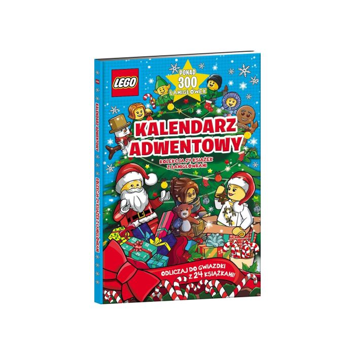 Kalendarz adwentowy -kolekcja 24 książek z łamigłówkami LEGO