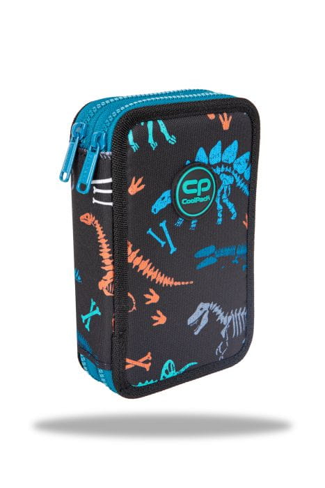 Coolpack Piórnik Jumper 2 podwójny z wyposażeniem Fossil