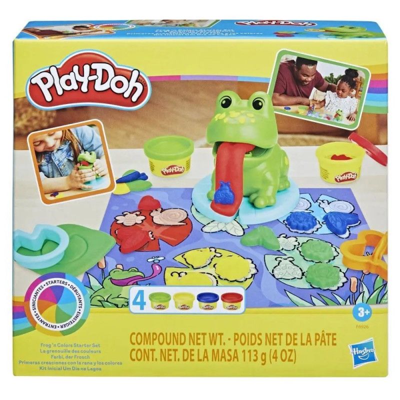 Ciastolina Play-Doh Starters Żaba i nauka kolorów Hasbro