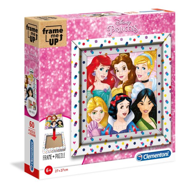 Clementoni Puzzle Frame Me PRINCESS