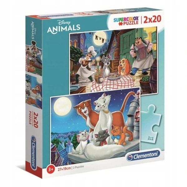 PUZZLE 2X20 DISNEY ANIMAL FRIEND