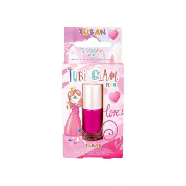 Tubi Glam Lakier Pearl Zmywalny Różowy 5ml