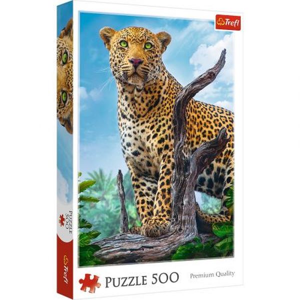 Trefl Puzzle 500 Dziki Lampart
