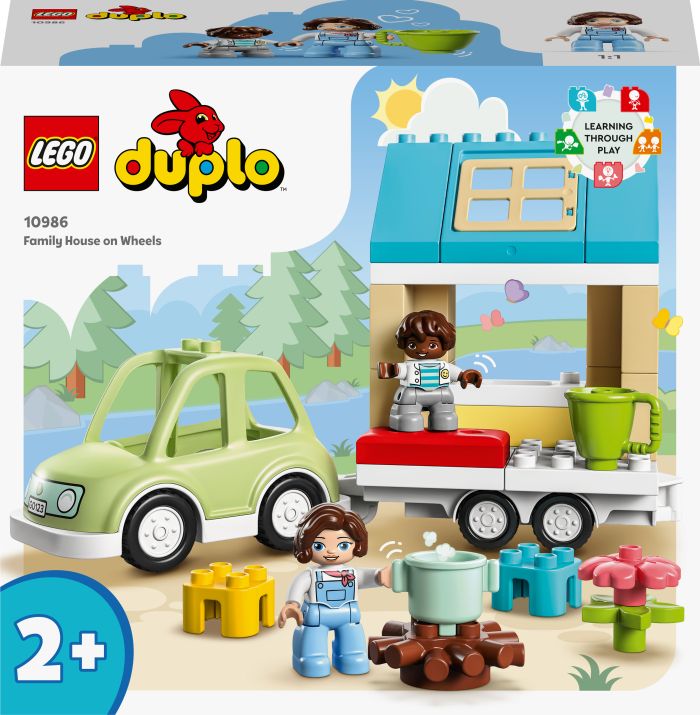 Klocki Lego Duplo Dom rodzinny na kółkach 10986