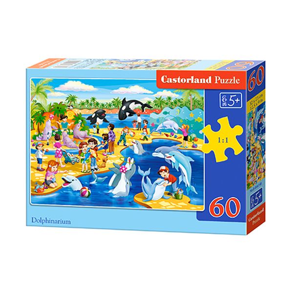 Castorland Puzzle 60 el. B-066148 Dolphinarium