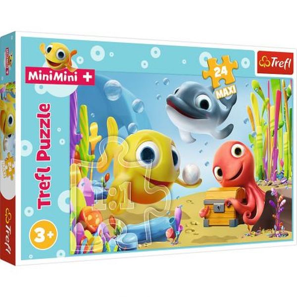 Puzzle 24 Maxi Rybka Mini Mini+