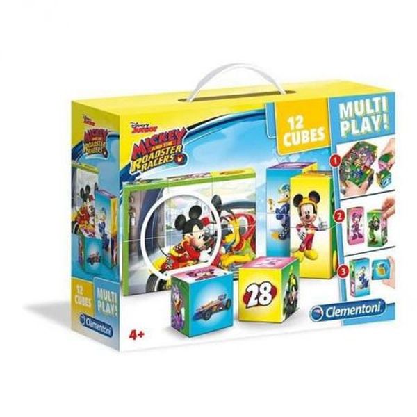 KLOCKI 12 MULTIPLAY Mickey and the Roadster Racers