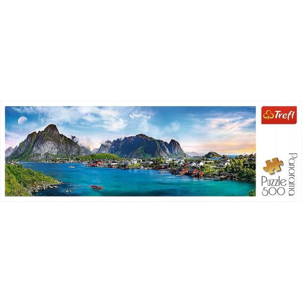 Puzzle 500 el. PANORAMA ARCHIPELAG LOFOTY