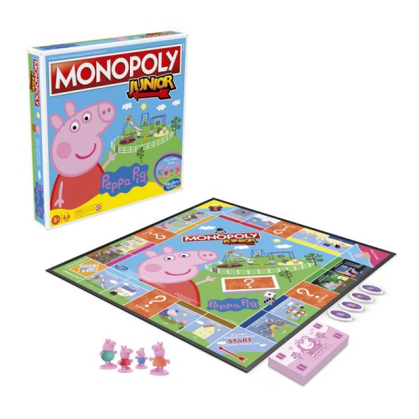 Gra Monopoly Junior Świnka Peppa