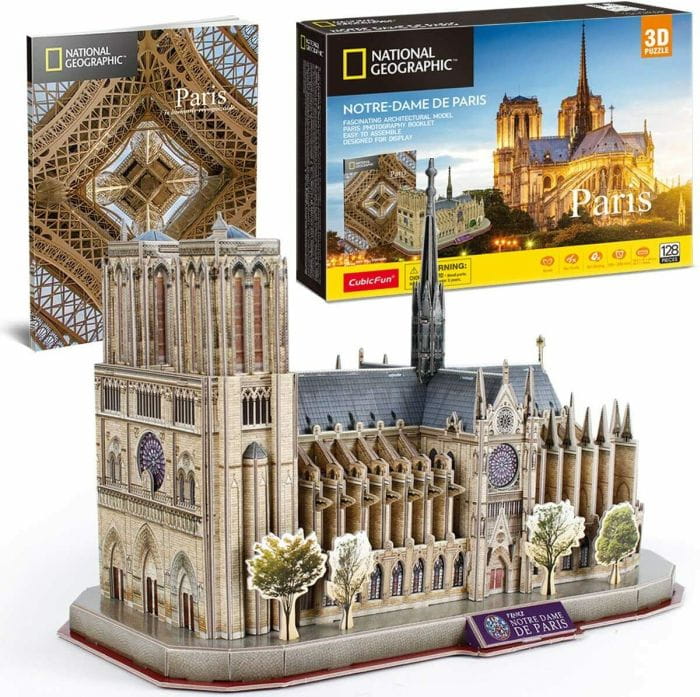 Puzzle 3D NG Katedra Notre Dame de Paris Cubic Fun